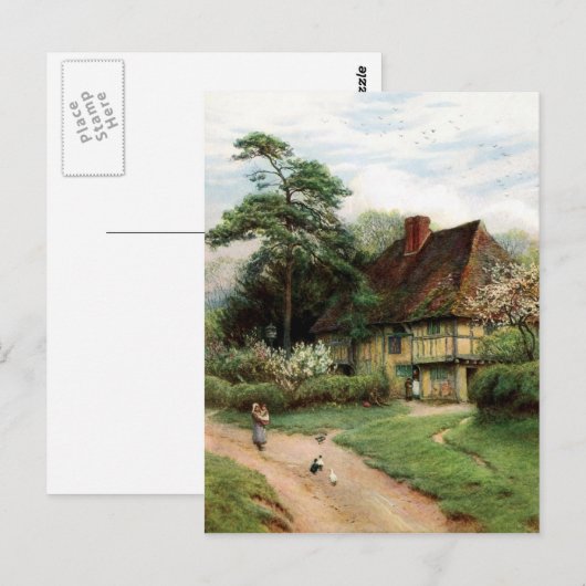 コテージ ポストカード (正面/裏面)