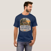 コテージ・マテリアル・ゲイ・クィアTシャツ Tシャツ (正面フル)