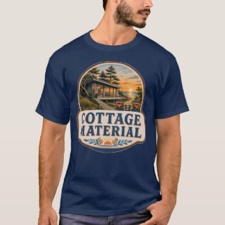 コテージ・マテリアル・ゲイ・クィアTシャツ Tシャツ