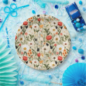 コテージ メドウ カラフル ワイルドフラワーズ # ペーパープレート (パーティー)