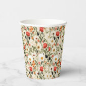コテージ メドウ カラフル ワイルドフラワーズ # 紙コップ (右)
