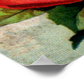 コテージ・ローズ・ガーデン広告 ポスター (角)