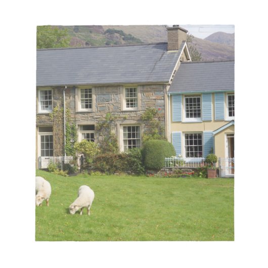 コテージ, Beddgelert, Gwynedd, Wales ノートパッド (正面)