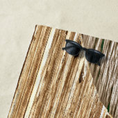 コテージAdirondackはパパの議長を務めます ビーチタオル (インサイチュ)