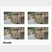 コテージCastle Combe, UK長方形ステッカー 長方形シール (シート)