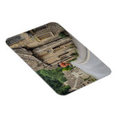 コテージCastle Combe, UK長方形マグネット マグネット (右側)