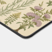コテージDesk Mat，植物性デザイン,自然12月 デスクマット (コーナー)