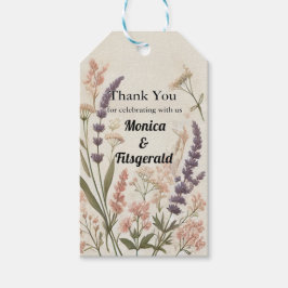 コテー素朴ジェーレ結婚式の引き出物ラベル ギフトタグ