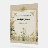 コテ素朴ガケ結婚ーレ徴候 アクリルサイン (傾斜)