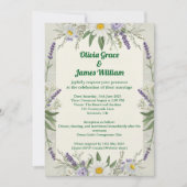 コテ素朴ガコア結婚式招待状 招待状 (正面)