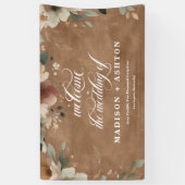 コテ素朴ガコレテラコッタ結婚の歓迎 横断幕 (縦)