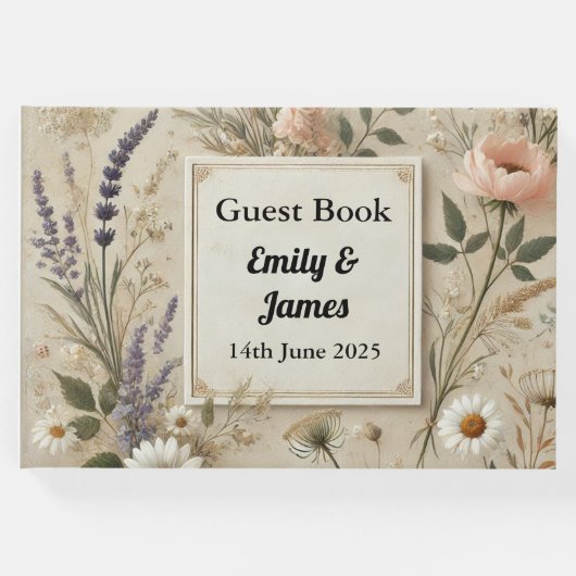 コテ素朴ダジェコ結婚ーズゲストブック ゲストブック (正面)