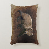 コディアクベアオンカリブファー アクセントクッション (正面(垂直))