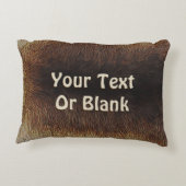 コディアクベアオンカリブファー アクセントクッション (裏面)