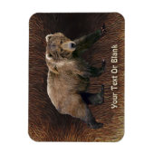 コディアクベアオンカリブファー マグネット (縦)