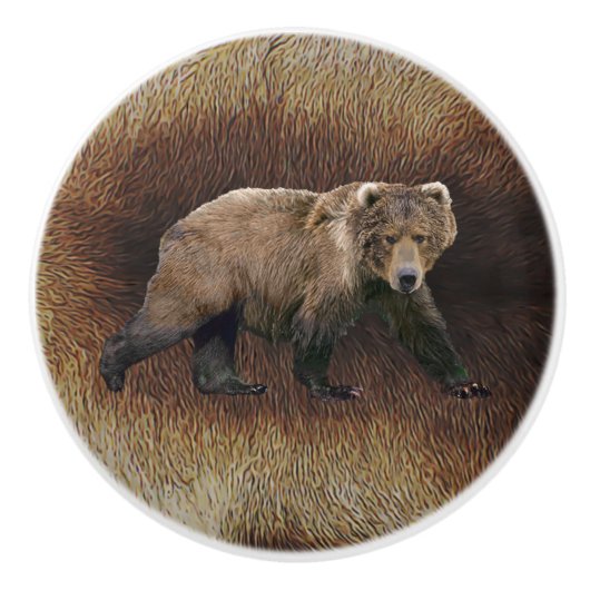 コディアクベアー セラミックノブ (正面)