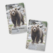 コディアクベアー バッジ (表裏)