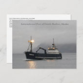 コディアックカニ魚釣り船 ポストカード (正面/裏面)