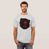 コディアックヒグマのティー Tシャツ (正面フル)