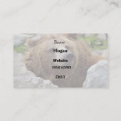 コディアックベア 名刺 (裏面)