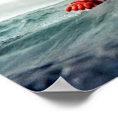 コディアックレスキュー泳ぐ人 – コーストガード ポスター (角)