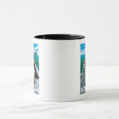 コディアック、アラスカプフィン、アラスカ・クルーズ船 マグカップ (中央)