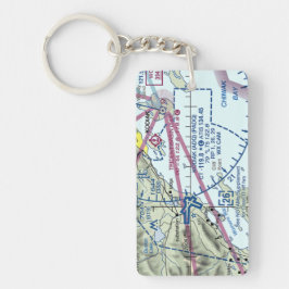 コディーク空港図/タクシー図 キーホルダー