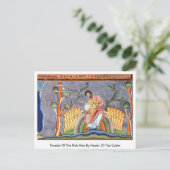 コデックスの修士による金持ちのたとえ話 ポストカード (スタンド正面)