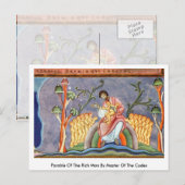 コデックスの修士による金持ちのたとえ話 ポストカード (正面/裏面)