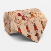 コデックスアステカ・メンドーザ・タイ ネクタイ (ロール)