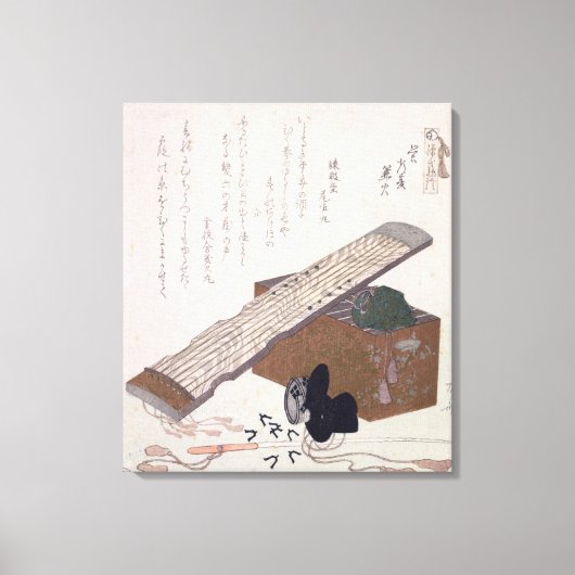 コトを使った静物詩, c.1810 キャンバスプリント (正面)