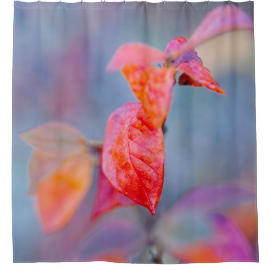 コトエレガントン葉イースター シャワーカーテン (正面)