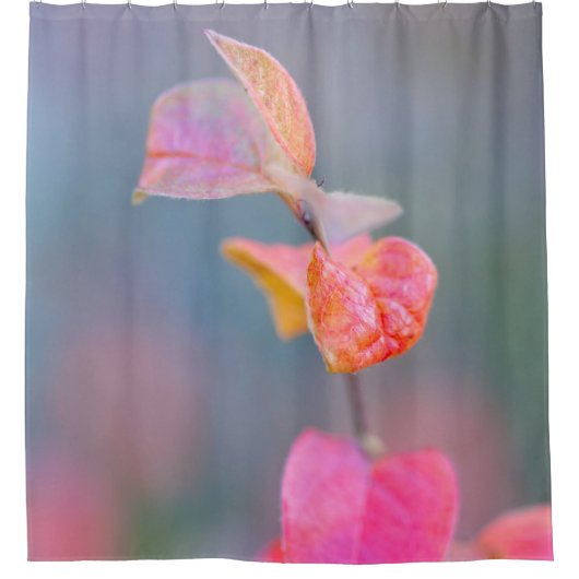 コトカラフルン葉イースター シャワーカーテン (正面)