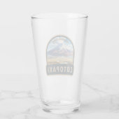 コトパシナショナルパークエクアドル旅行アートヴィンテージ タンブラーグラス (裏面)