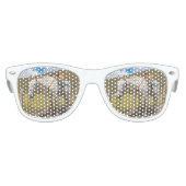 コトパシ国立公園で縛られた白馬 キッズサングラス (正面)