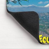 コトパシ火山、エクアドル マウスパッド (コーナー)