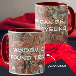 コトルの赤い屋根（モンテネグロ） マグカップ