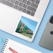 コトル モンテネグロの夏の日 シール (ノートパソコンとiPhone)