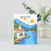 コトル モンテネグロ 旅行 ポストカード (スタンド正面)