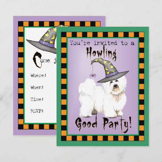 コトンウィッチ招待状 (正面/裏面)