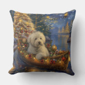 コトンデチュラヤクリスマスフェスティバル航海 クッション (正面)