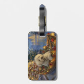 コトンデチュラヤクリスマスフェスティバル航海 ラゲッジタグ (裏面縦)