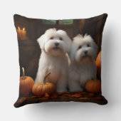 コトンデチュラヤパピーオータムデライトカボチャ クッション (裏面)