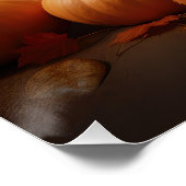 コトンデチュラヤパピーオータムデライトカボチャ ポスター (コーナー)