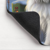 コトンデチュラーウィンターワンダーランドクリスマスジョイ マウスパッド (コーナー)