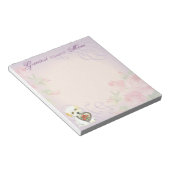 コトンデチュラーハートママ ノートパッド (アングル)