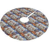 コトンデチュリーハロウィン不気味 ブラッシュドポリエステルツリースカート (アングル)