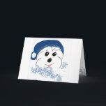 コトンデトゥリーハッピーハヌカー シーズンカード<br><div class="desc">このコト独占的ン・ド・チュラーの漫画デザインを使って、あなたの愛する人々にHappy Hanukkahを願うcoton-de-tulear-care.com</div>