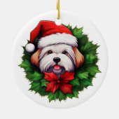 コトンデトゥルイヤホリデイリース セラミックオーナメント (裏面)