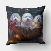 コトンデトゥルイヤースワイクリスマスデコール クッション (裏面)